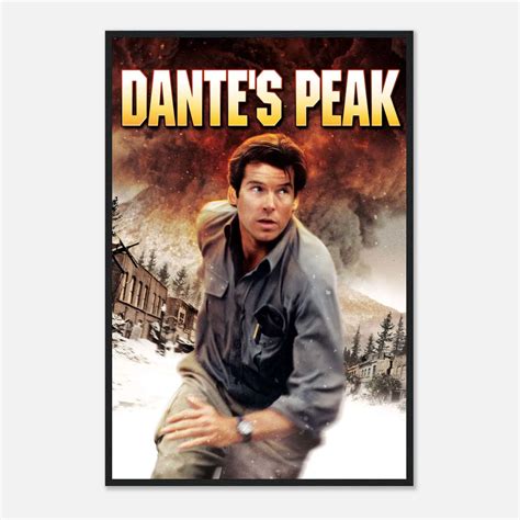 Dante's Peak (1997) Movie Poster Print - Citiesbox