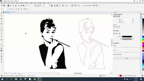 How to Convert Bitmap to Vector in CorelDRAW 的图像结果