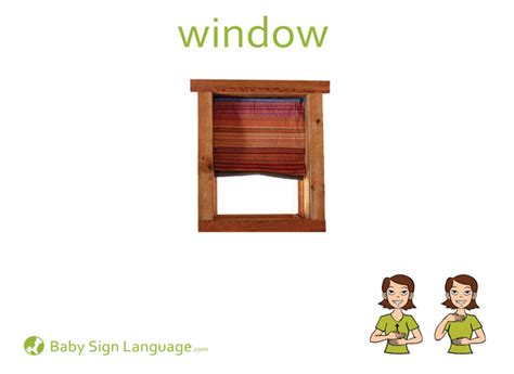 Image result for Window Sign Language