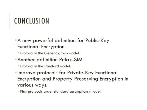 Image result for Implementing Functional Encryption