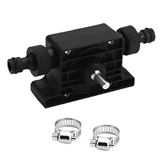 LOOM TREE® Hand Electric Drill Self-Priming Pump Oil Fluid Water Small ...