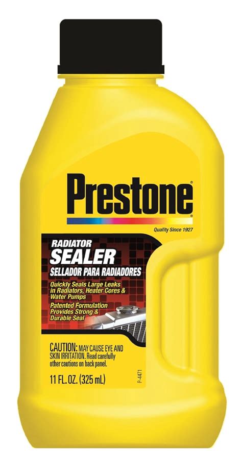 Prestone AS120-6PK Radiator Sealer - 11 oz., (Pack of 6) : Amazon.in ...