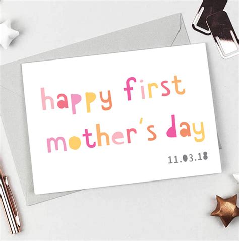 happy 1st mother's day card by studio 9 ltd | notonthehighstreet.com