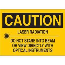 CAUTION Laser Radiation Do Not Stare Into Beam Or View Directly With ...