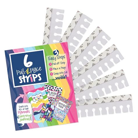 Buy Pull & Place Snap-in Adhesive Strips (Pack of 6) | Designed to fit ...