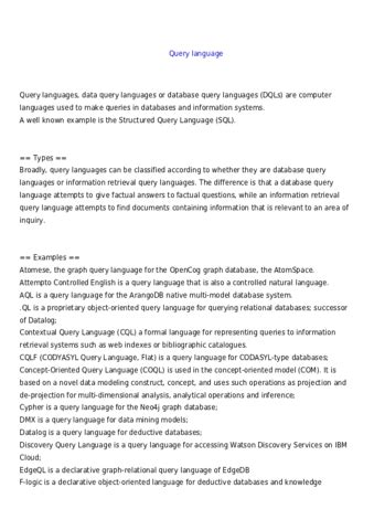 Query Language Tutorial 的图像结果