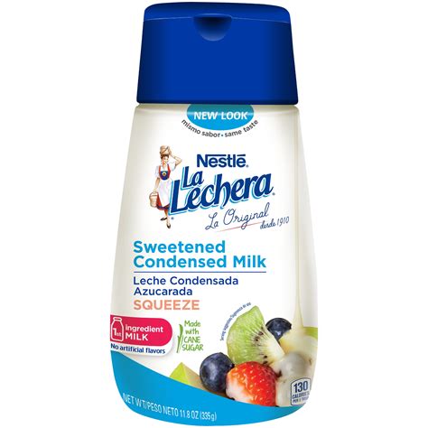 Nestle La Lechera Sweetened Condensed Milk 11.8 oz. - Walmart.com ...