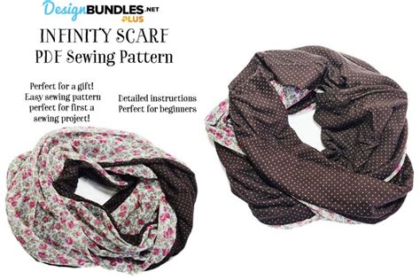 Image result for Infinity Scarf Sewing Pattern