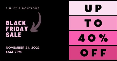 Black Friday 2023, Finley's Boutique, Newnan, 24 November 2023 ...