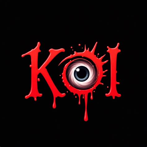 KOI Logo with Hypnotic Eye | Stable Diffusion Online