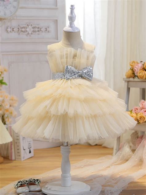 Sparkle bow party dress – BabyMonk