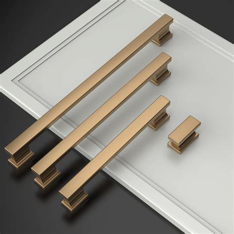 Buy Asidrama 20 Pack Champagne Bronze Kitchen Cabinet Knobs Brushed ...