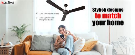 Buy ACTIVA Corolla 1200 mm, 390 RPM High Speed Air Delivery, 50 W ...
