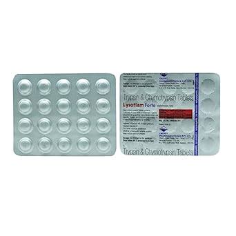 Lysoflam Forte 100K - Strip of 20 Tablets : Amazon.in: Health ...