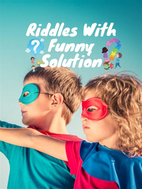Buy Riddles With Funny Solution: Funny puzzles / Riddles with the ...