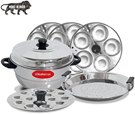 Buy Pigeon Classic Stainless Steel Idli Cooker with Whistle Indicator ...