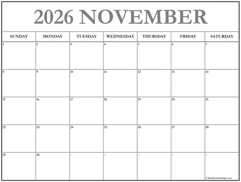 How Many Days Until November 20 2026 How Many Days In 2026 - PrimaNYC.com