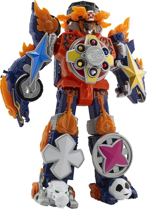 Power Rangers Super Ninja Steel Blaze Megazord – TopToy