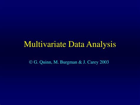 Image result for Multivariate Analysis