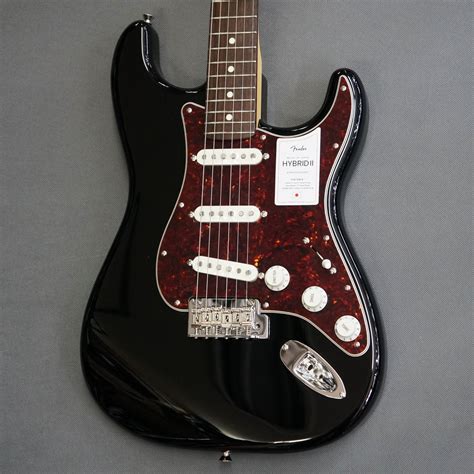 Fender Made in Japan Hybrid II Stratocaster - Black - / 楽器屋BOW オンラインストア