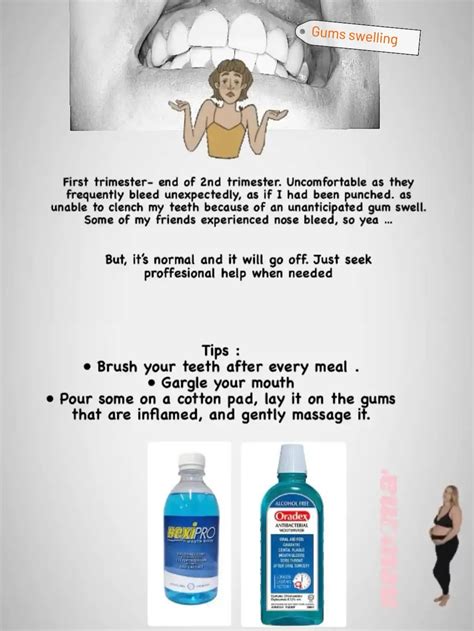 Gums Swelling & Bleeding during Pregnancy | Galeri disiarkan oleh Elvina Chua | Lemon8