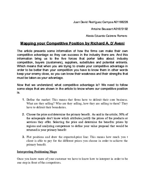 Competitive Position 的图像结果