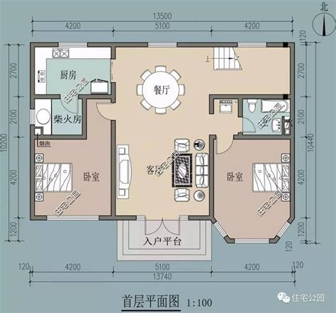 新农村自建房7米X10米 坐东朝西户型这样布局好？