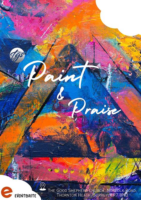 Paint & Praise, The Good Shepherd, Church of God (UK) Croydon, Thornton ...