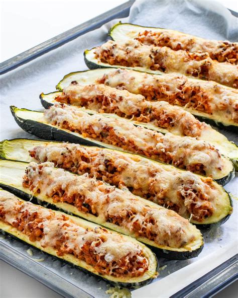 Zucchini Boats - Craving Home Cooked