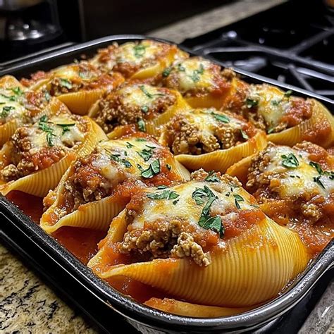 Beef Stuffed Shells – hopemakers