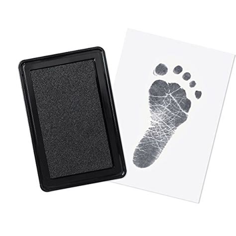 Fancyku Baby Safe Print Ink Pad Non-Toxic Baby Footprint and Handprint ...