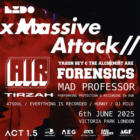 Final names announced for Massive Attack's LIDO Festival 2025 line-up ...