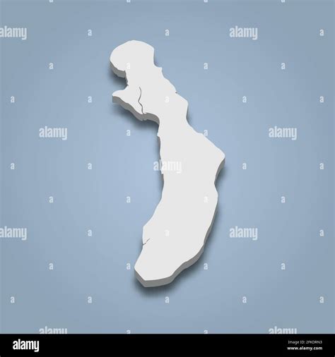 3d isometric map of Bhola Island is an island in Bangladesh, isolated vector illustration Stock ...