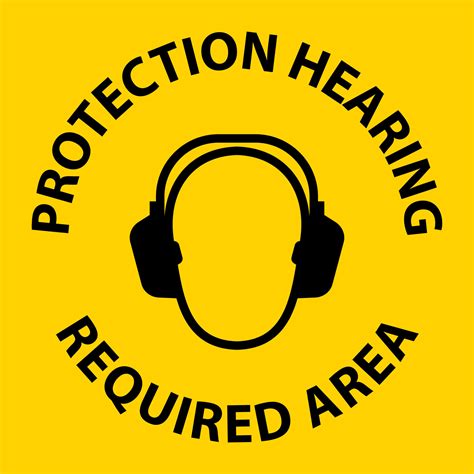 Image result for Hearing Protection Signage
