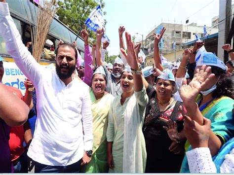 Ahead of civic polls, AAP in full form