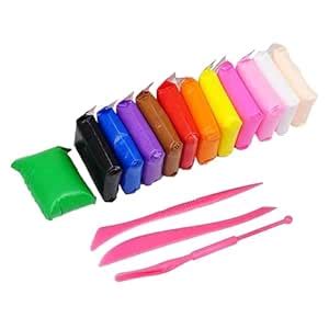 Air Dry Clay, Colorful Children Soft Clay, Creative Art Crafts, Gifts ...
