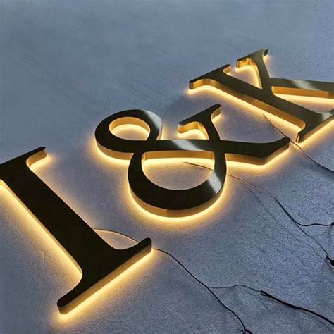 Backlit Outdoor Sign Letters Dimensional letters Led Letters ...