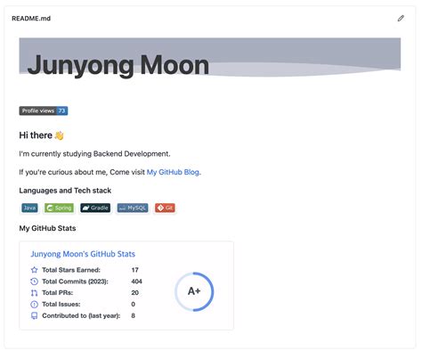 GitHub Readme 的图像结果