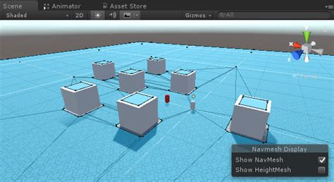 Wandering NPC Unity 的图像结果