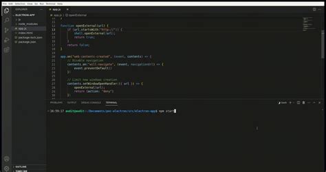 Electron Script 的图像结果