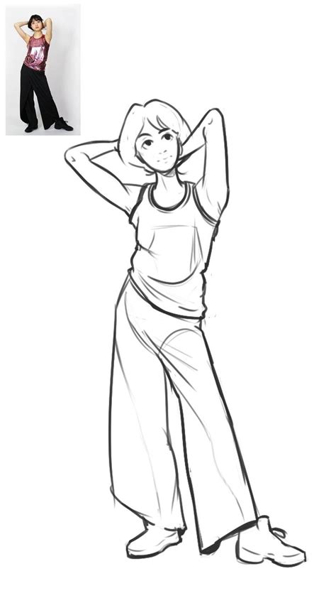 Drawing References Female Model 的图像结果