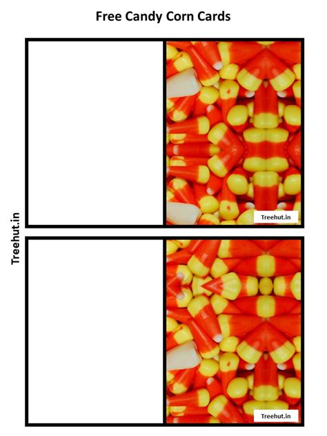 Free Candy Corn Bulletin Board Decorations and Craft Printables #71