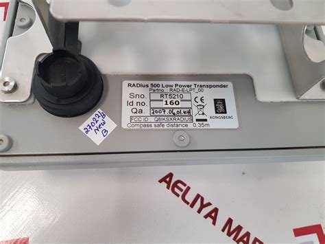 Kongsberg Radius 500 Low Power Transponder – Aeliya Marine Tech