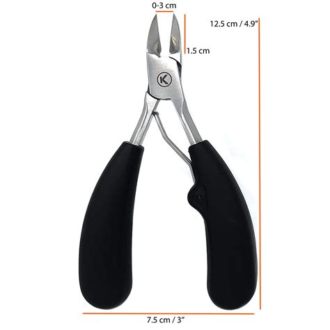 Buy Kohm WHS-800 Chiropodist Style Toe Nail Clipper for Thick, Fungal ...