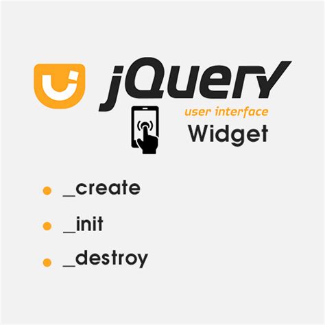 Jquery ui widget simple yet elegant example