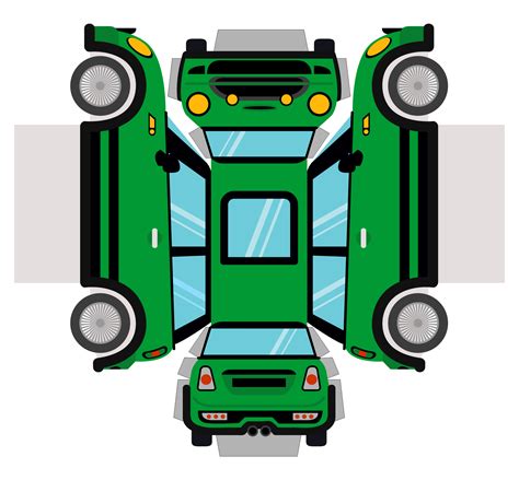 Printable 3D Car | Plan Your Year Easily!
