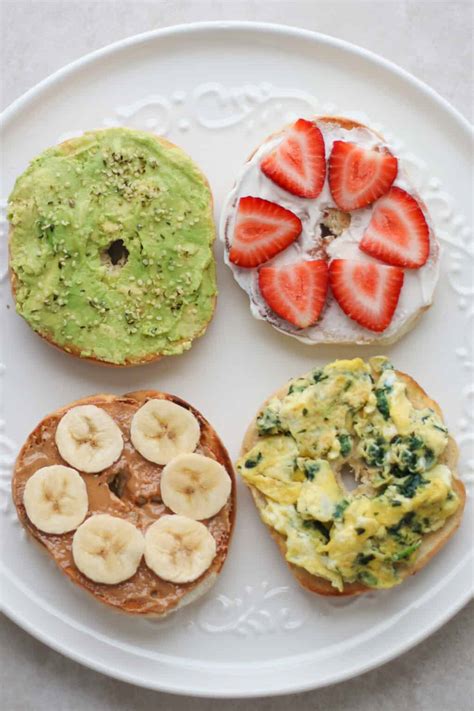 Best Bagel Toppings (Easy and Healthy) - MJ and Hungryman