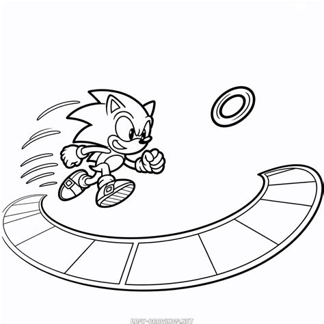 Sonic Face Easy Drawing | Easy Drawings