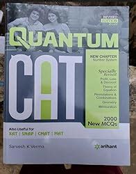 Quantitative Aptitude Quantum Cat eBook : Verma, Sarvesh K : Amazon.in ...