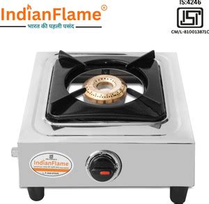Balajiflame 1 Burner Nano Stainless Steel Manual Gas Stove Price in ...